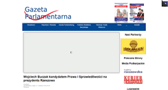 Desktop Screenshot of gazetaparlamentarna.pl